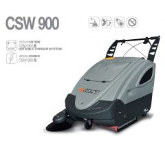Balayeuse accompagnée CSW 900 B 12 volts 700 Watts-Ref:93010004-avec chargeur et batterie incluse
