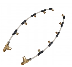  2 X rampes atomiseur micro porté VICH nouveau modèle avec visserie 3/8