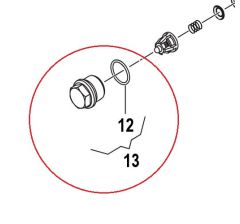 Kit bouchon pompe Comet EWD-K-Réf: 32020441
