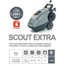 Nettoyeur haute pression Scout Extra avec enrouleur-150 Bar Réf: 90440002