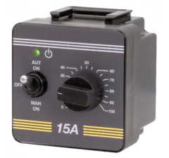 BOITIER DE COMMANDE VARIABLE POMPE 12V 15A