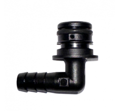 Raccord rapide pompe 12V Pulflex D10 coudé 90°