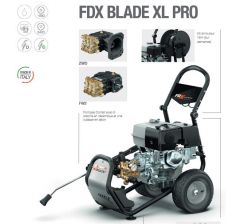 Nettoyeur haute pression eau froide FDX BLADE XL PRO 9.16-16L/200BAR-Honda GX270-Réf:90660102◘