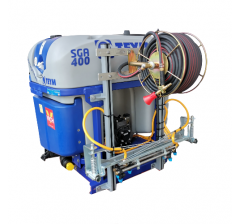 Pulvérisateur porté 400 litres basse presssion avec enrouleur et 100 m de tuyau plus rampe 6 M