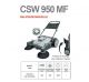 Balayeuse manuelle CSW950MF pivotante 360° Réf : 93010008