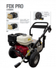 Nettoyeur FDX PRO avec enrouleur et rotabuse -16 litres 260 Bar-Honda GX 390