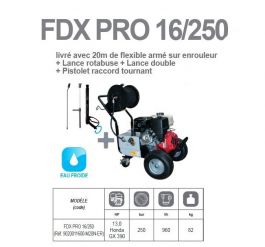 Nettoyeur haute pression thermique COMET FDX PRO 16/250