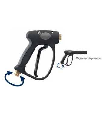 PISTOLET COURT COMET GH 401-G3/8M-M22X1.5 RT + REG PRESSION  - KM  EVO