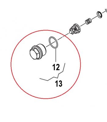 Kit bouchon pompe Comet EWD-K-Réf: 32020441
