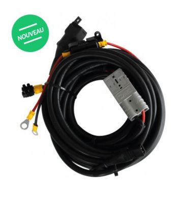 CABLE DE COMMANDE DE POMPE 12V AVEC RELAIS 40A ET BOITIER DE COMMANDE ON/OFF