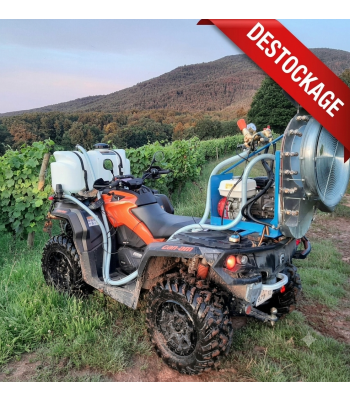 Atomiseur quad à moteur auxiliaire - cuve 98L avec 2 électrovannes