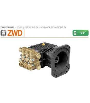 Pompe ZWD 4040 VR VITON -Réf:63050907-Comet- 15 L/Min pour 276 bar--Ø 1